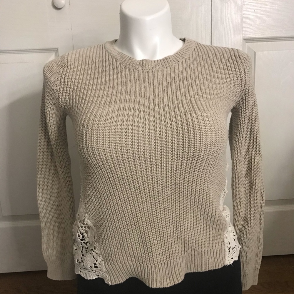 Forever 21 Sweater Lace Sides
